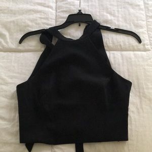 Worn once Bebe crop top